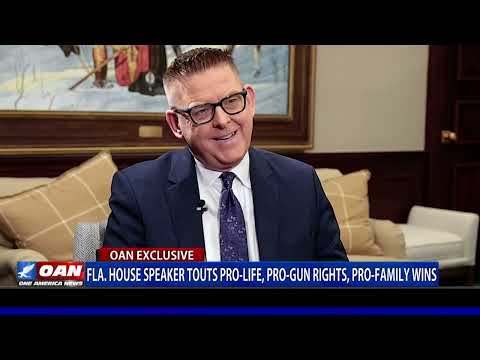 Florida House Speaker Touts Pro-Life, Pro-Gun Rights, Anti-Drag Show Wins