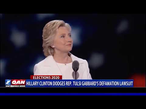 Hillary Clinton dodges Rep. Gabbard’s defamation lawsuit