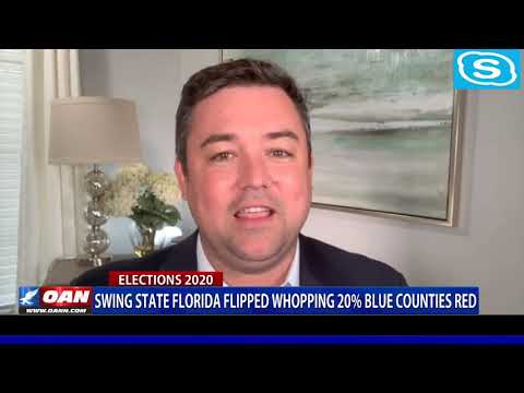 Swing state Fla. flipped whopping 20% blue counties red