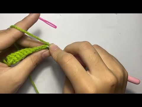 Instructions for making frog slippers part 1