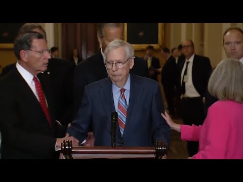 Mitch McConnell Has Sudden Medical Episode at Press Conference