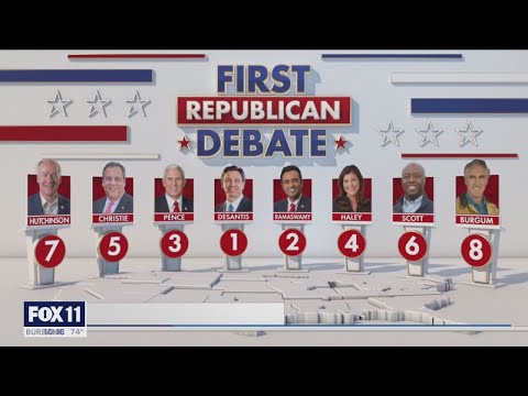 Preview: First Republican debate