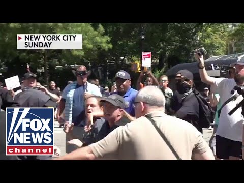 New Yorkers ERUPT in streets over migrant crisis