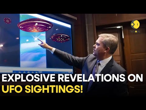 US recovered 'non-human biological pilots' from crashed space crafts | UFO Hearing LIVE | WION LIVE