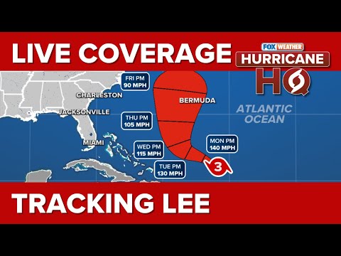 FOX Weather Live Stream: Hurricane Lee Restrengthens To Reach Major Hurricane Status