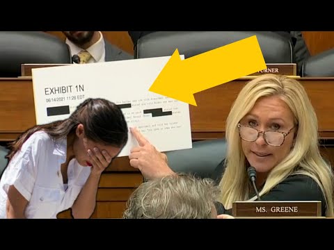MTG DESTROYS AOC With Facts and Evidence in Now-Viral Impeachment Inquiry Clip