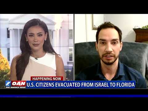 U.S. Citizens Evacuated From Israel To Florida