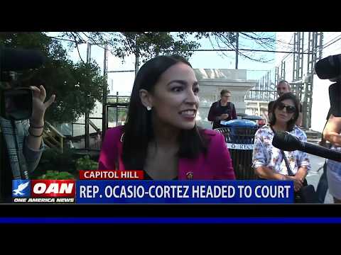 Rep. Alexandria Ocasio-Cortez headed to court
