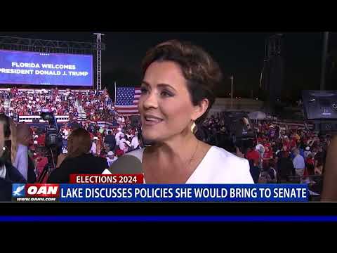 Lake Discusses Policies She Would Bring To Senate