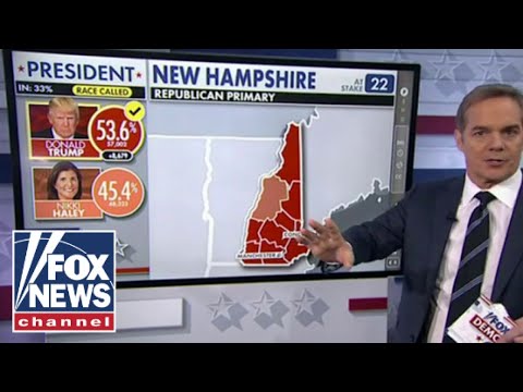 Bill Hemmer breaks down county results in New Hampshire primary