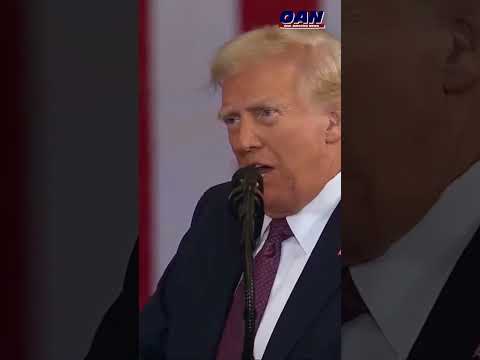 President Donald Trump Promises To Make The United States A Rich Country Again. #Shorts
