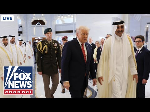WATCH LIVE: Trump speaks at Qatar's royal court
