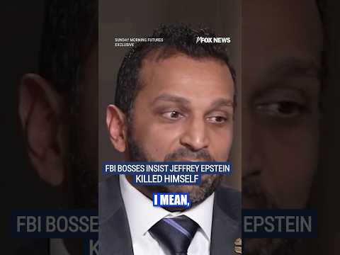 FBI's Patel, Bongino shut down Epstein conspiracy theory #foxnews #News #us #fox #danbongino #shorts