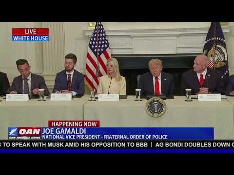 President Trump Hosts Roundtable with Fraternal Order of Police