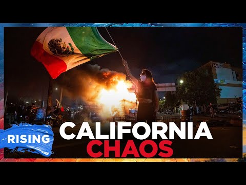 Trump DEPLOYS National Guard To Los Angeles As Fiery Protests ESCALATE | RISING
