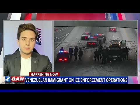 Venezuelan immigrant on ICE enforcement operations