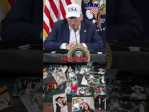 President Trump & First Lady Melania traveled to Texas to honor the lives lost at after the floods.