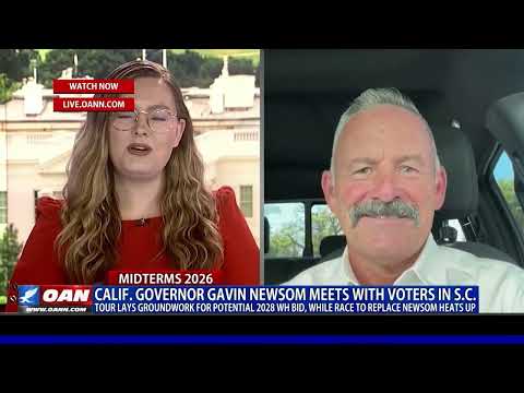 Newsom Courts Voters 2,500 Miles Away From His Mess in California