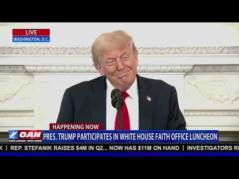 President Trump Participates in White House Faith Office Luncheon