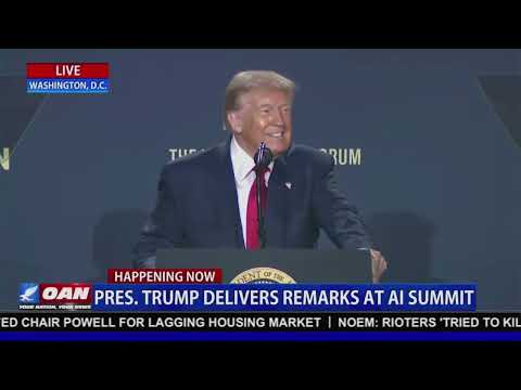 President Trump Delivers Remarks at AI Summit