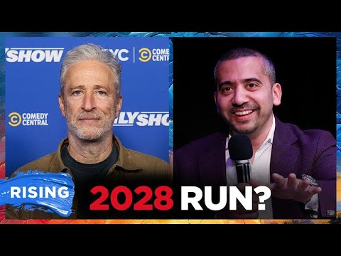 Mehdi Hasan FLOATS Jon Stewart Presidential Run, Polls Show Dem SUPPORT | RISING