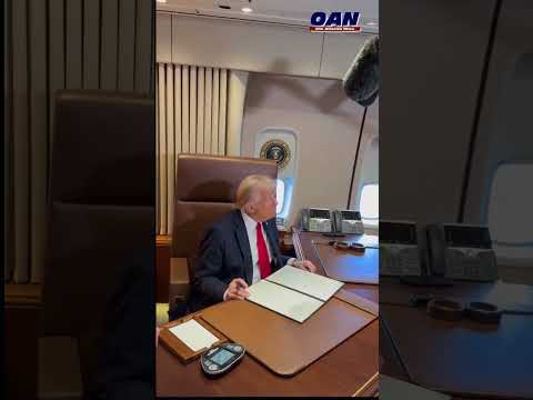 President Trump Signs Order Renaming Gulf Of Mexico As The Gulf Of America