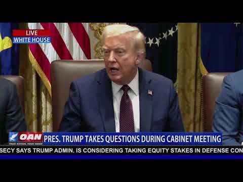 President Trump Holds 7th Cabinet Meeting of 2nd Term
