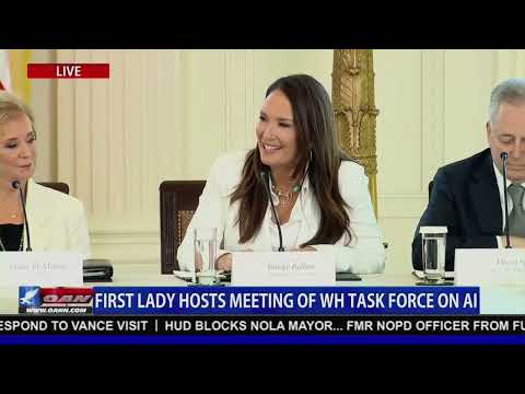 LIVE: First Lady Hosts Meeting of WH Task Force on AI