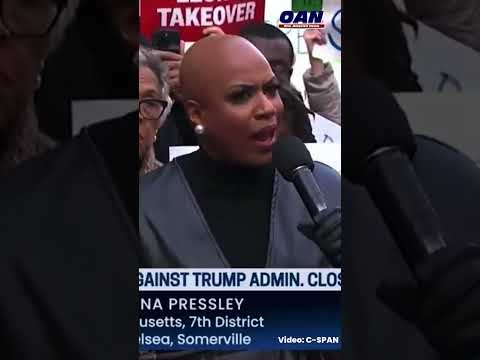 Rep. Ayanna Pressley Says Dems. Are Willing To Work With Anyone To “Censor The American People”