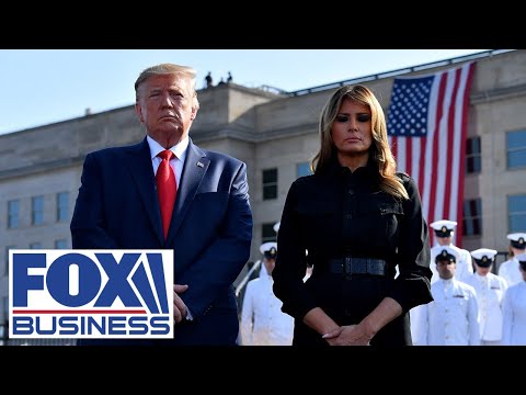 Trump participates in a September 11th event at the Pentagon