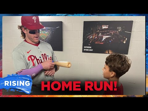 'PHILLIES KAREN' Appears To DEMAND Fly Ball From Father-Son Duo | RISING
