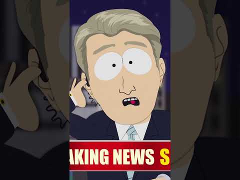 Everyone at Fox News celebrates as their wildest dreams come true. #SouthPark