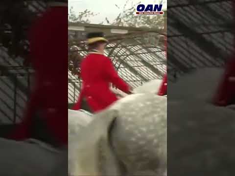 President Trump and the First Lady, with Their Majesties, proceed by carriage to Windsor Castle.