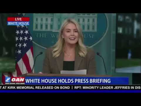 LIVE: White House Press Secretary Karoline Leavitt Holds Press Briefing
