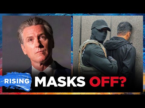 Newsom Tries UNMASKING ICE Agents; Jimmy Kimmel SIDELINED | RISING