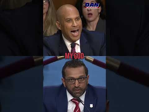 Dem Sen. Corey Booker gets in a heated debate with FBI Director Kash Patel