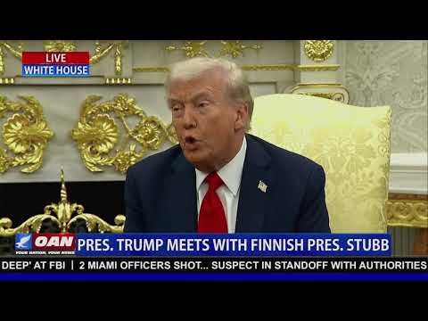 LIVE: President Trump Meets with Finnish President Stubb