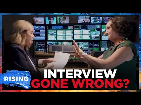 Katie Porter THREATENS To WALK OUT Of Interview, CLASHES With Local CBS Reporter  | RISING