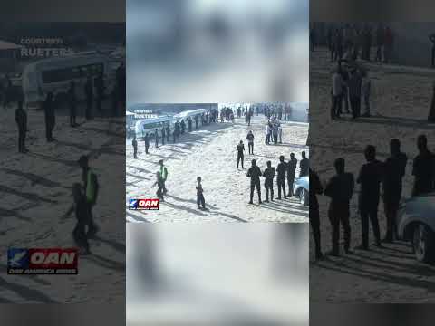 Footage shows movement in Gaza as preparations begins for the release of Israeli hostages