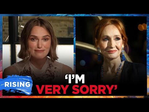 Keira Knightley LAUGHS At JK Rowling BOYCOTT Question | RISING