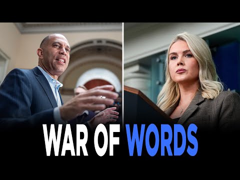 Jeffries Blasts 'SICK,' 'OUT OF CONTROL' Karoline Leavitt Over Rhetoric On Democrats | TRENDING