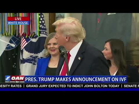 President Trump Makes Announcement on IVF