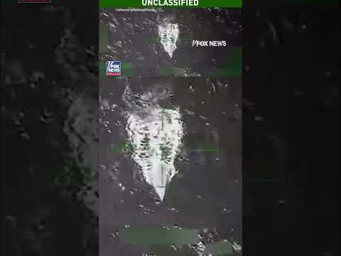 WATCH: Trump destroys alleged drug submarine bound for US #shorts #News #world