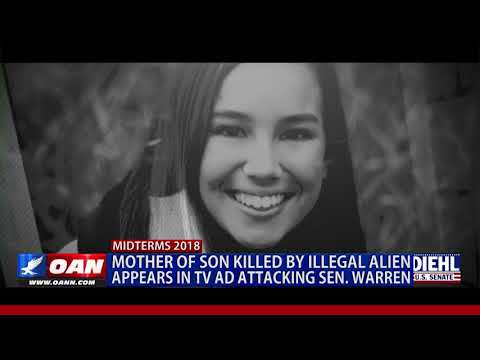 MOTHER OF SON KILLED BY ILLEGAL ALIEN IN TV AD ATTACKING SEN. WARREN