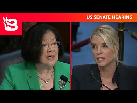 AG Bondi has NO TIME for Mazie Hirono's LIES at Senate Hearing