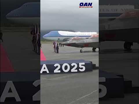 LIVE: President Trump landing in Alaska Ahead of Summit with Putin