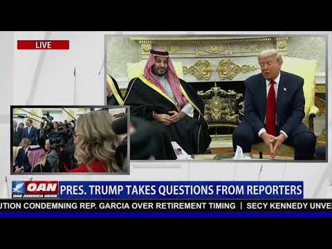 LIVE: Pres. Trump Holds Meeting With the Crown Prince & PM of the Kingdom of Saudi Arabia