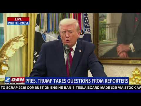 LIVE: President Trump Participates in Mexican Border Defense Medal Presentation