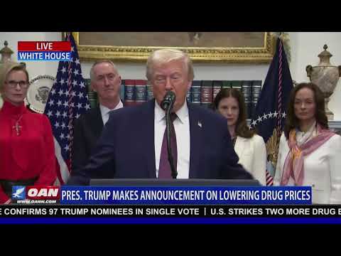 LIVE: President Trump Makes Announcement On Lowering Drug Prices