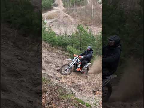 Amateur Enduro | Dirtbike Hills Climbing | An incredible climb up the hill